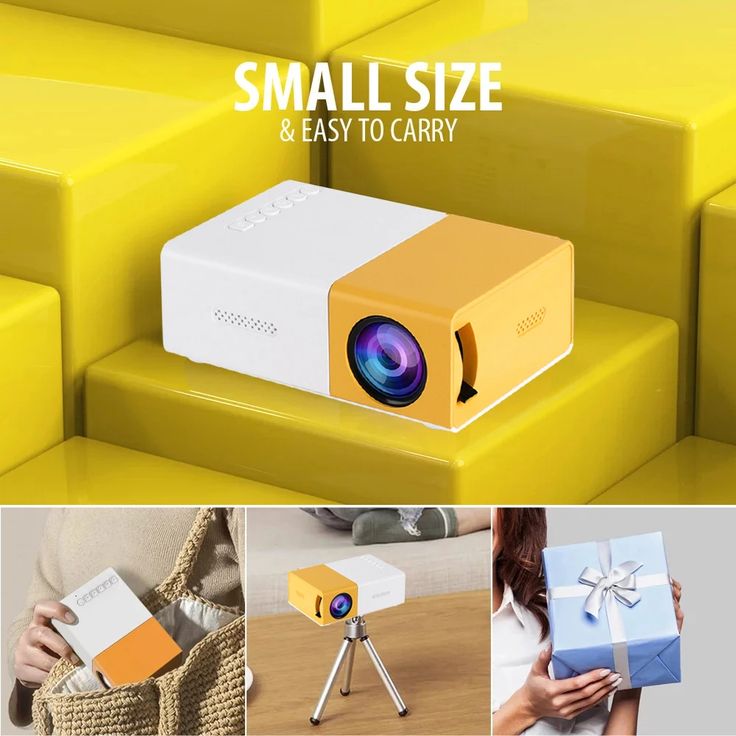 Mini Projector 4K Resolution